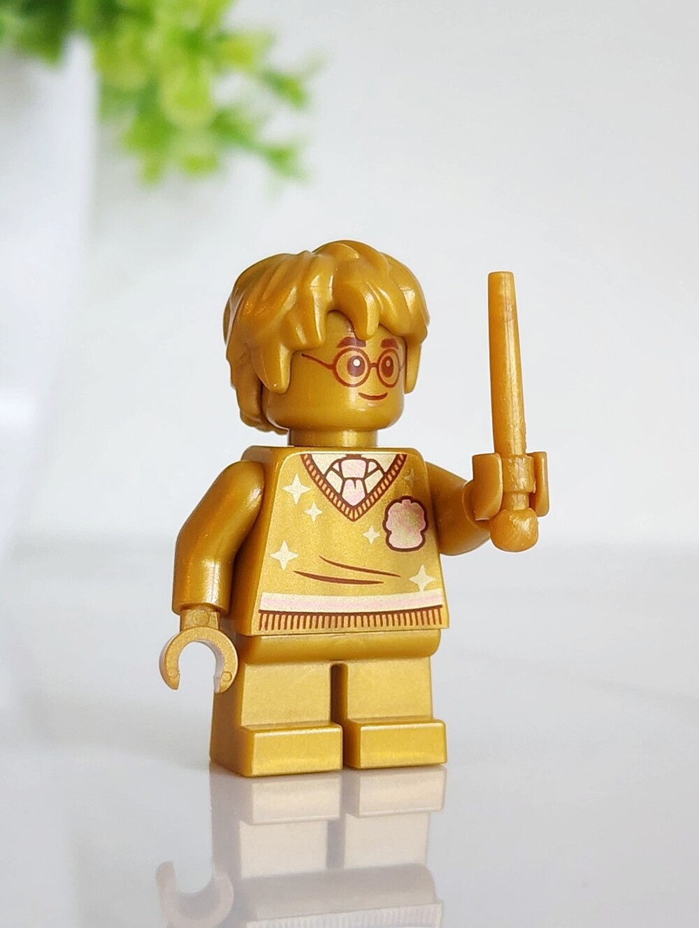 ✨️ Authentic LEGO Harry Potter 20th Anniversary Gold Minifigure Limited Edition